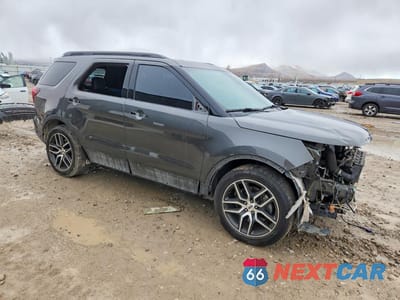 Czwarte zdjęcie samochodu z boku: 2018 FORD EXPLORER SPORT VIN:1FM5K8GT9JGC27755 - miniatura