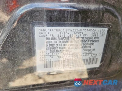 Zdjęcie 13 z 13 samochodu: 2018 NISSAN SENTRA S VIN:3N1AB7AP6JY248833 - miniatura