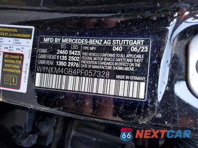 Zdjęcie 12 z 12 samochodu: 2023 MERCEDES-BENZ GLC 300 VIN:W1NKM4GB4PF057328 - miniatura