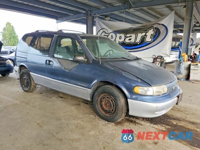 Czwarte zdjęcie samochodu z boku: 1997 NISSAN QUEST XE VIN:4N2DN111XVD847377 - miniatura
