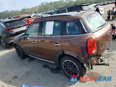 Drugie zdjęcie samochodu z przodu: 2015 MINI COOPER S COUNTRYMAN VIN:WMWZC5C52FWP44124 - miniatura