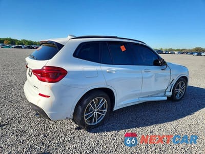 Trzecie zdjęcie samochodu z tyłu: 2019 BMW X3 SDRIVE30I VIN:5UXTR7C5XKLF23984 - miniatura