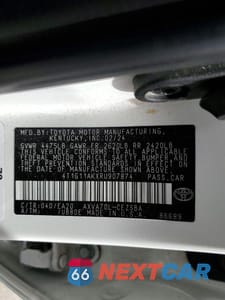 Zdjęcie 12 z 12 samochodu: 2024 TOYOTA CAMRY SE VIN:4T1G11AKXRU907874 - miniatura