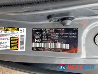 Zdjęcie 14 z 14 samochodu: 2026 TOYOTA SIENNA LE VIN:5TDGRKEC3TS292537 - miniatura