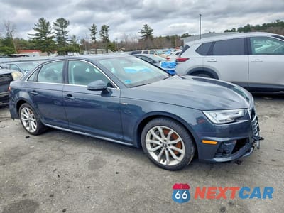 Czwarte zdjęcie samochodu z boku: 2019 AUDI A4 PREMIUM PLUS VIN:WAUENAF40KA109107 - miniatura