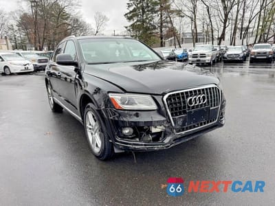 Czwarte zdjęcie samochodu z boku: 2017 AUDI Q5 PREMIUM VIN:WA1C2AFPXHA089593 - miniatura