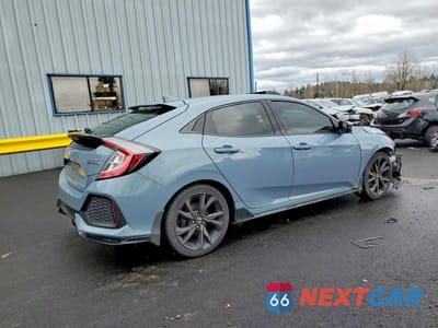 Trzecie zdjęcie samochodu z tyłu: 2017 HONDA CIVIC SPORT TOURING VIN:SHHFK7H97HU420706 - miniatura