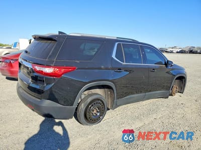 Trzecie zdjęcie samochodu z tyłu: 2018 CHEVROLET TRAVERSE LT VIN:1GNERGKW6JJ175507 - miniatura