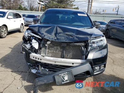 Piąte zdjęcie samochodu w środku: 2021 HONDA PASSPORT EXL VIN:5FNYF8H55MB004245 - miniatura