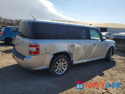 Trzecie zdjęcie samochodu z tyłu: 2011 FORD FLEX SEL VIN:2FMGK5CC9BBD34438 - miniatura