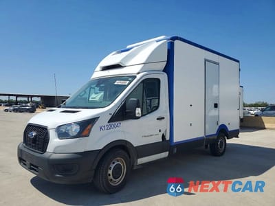 Drugie zdjęcie samochodu z przodu: 2022 FORD TRANSIT DELIVERY TRUCK VIN:1FDBW5Z81NKA31679 - miniatura