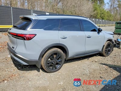 Trzecie zdjęcie samochodu z tyłu: 2025 INFINITI QX60 LUXE VIN:5N1AL1FSXSC350257 - miniatura