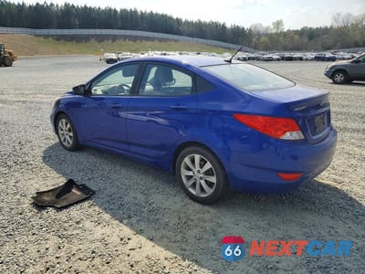 Drugie zdjęcie samochodu z przodu: 2013 HYUNDAI ACCENT GLS VIN:KMHCU4AEXDU461770 - miniatura