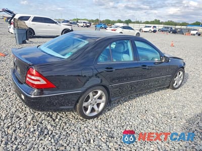 Trzecie zdjęcie samochodu z tyłu: 2007 MERCEDES-BENZ C 230 VIN:WDBRF52H77A928509 - miniatura