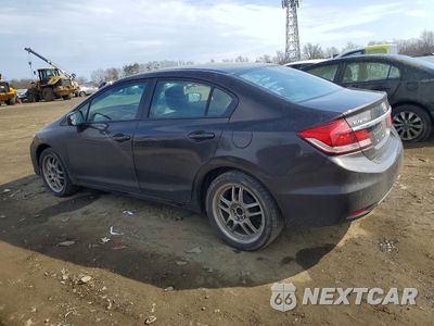 Drugie zdjęcie samochodu z przodu: 2014 HONDA CIVIC LX VIN:2HGFB2F58EH521281 - miniatura
