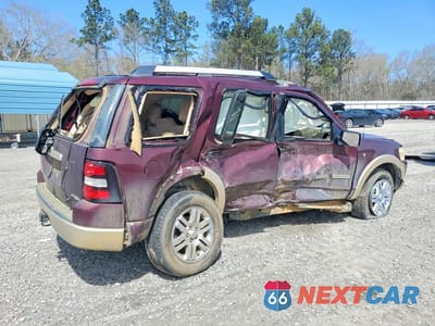 Trzecie zdjęcie samochodu z tyłu: 2007 FORD EXPLORER EDDIE BAUER VIN:1FMEU648X7UB23252 - miniatura