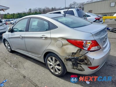 Drugie zdjęcie samochodu z przodu: 2014 HYUNDAI ACCENT GLS VIN:KMHCU4AE7EU769805 - miniatura