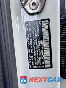 Zdjęcie 10 z 10 samochodu: 2019 PORSCHE CAYENNE VIN:WP1AA2AY6KDA03660 - miniatura