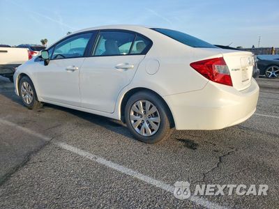 Drugie zdjęcie samochodu z przodu: 2012 HONDA CIVIC LX VIN:19XFB2F50CE370721 - miniatura