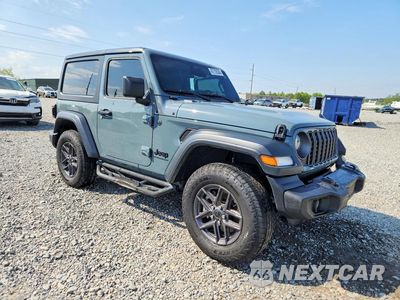 Czwarte zdjęcie samochodu z boku: 2025 JEEP WRANGLER SPORT VIN:1C4PJXAN6SW657044 - miniatura