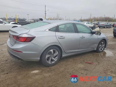 Trzecie zdjęcie samochodu z tyłu: 2020 HONDA INSIGHT EX VIN:19XZE4F56LE002074 - miniatura