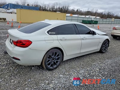 Trzecie zdjęcie samochodu z tyłu: 2018 BMW 430XI GRAN COUPE VIN:WBA4J3C59JBG96290 - miniatura