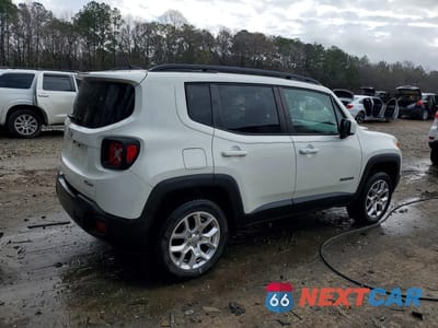 Trzecie zdjęcie samochodu z tyłu: 2016 JEEP RENEGADE LATITUDE VIN:ZACCJBBT6GPC54636 - miniatura