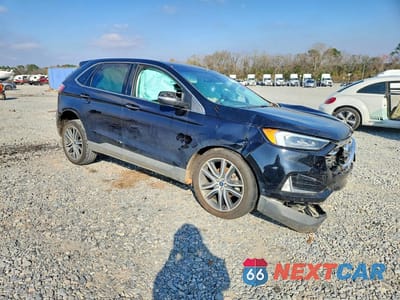 Czwarte zdjęcie samochodu z boku: 2019 FORD EDGE TITANIUM VIN:2FMPK3K95KBB34537 - miniatura