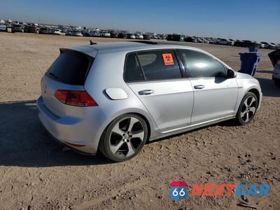 Trzecie zdjęcie samochodu z tyłu: 2015 VOLKSWAGEN GTI VIN:3VW4T7AU2FM044376 - miniatura