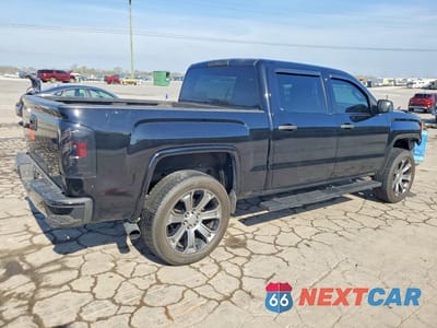 Trzecie zdjęcie samochodu z tyłu: 2014 GMC SIERRA K1500 SLT VIN:3GTU2VEC2EG428392 - miniatura