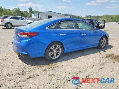 Trzecie zdjęcie samochodu z tyłu: 2018 HYUNDAI SONATA SEL VIN:5NPE34AF8JH653705 - miniatura