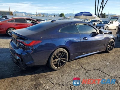 Trzecie zdjęcie samochodu z tyłu: 2022 BMW M440I VIN:WBA83AP07NCL08663 - miniatura