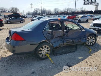 Trzecie zdjęcie samochodu z tyłu: 2007 HONDA ACCORD EX VIN:1HGCM66567A028866 - miniatura
