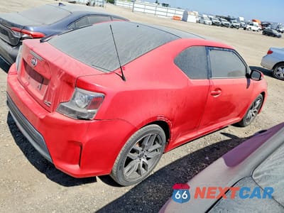 Trzecie zdjęcie samochodu z tyłu: 2016 SCION TC BASE VIN:JTKJF5C73GJ018322 - miniatura