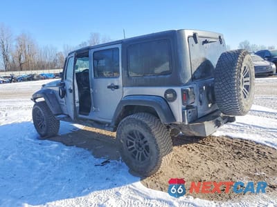 Drugie zdjęcie samochodu z przodu: 2015 JEEP WRANGLER UNLIMITED SPORT VIN:1C4BJWDG3FL505246 - miniatura
