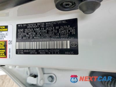 Zdjęcie 12 z 12 samochodu: 2022 TOYOTA CAMRY HYBRID SE VIN:4T1S31AK6NU591243 - miniatura