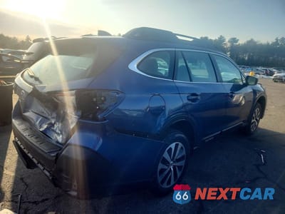 Trzecie zdjęcie samochodu z tyłu: 2021 SUBARU OUTBACK VIN:4S4BTAAC1M3133817 - miniatura