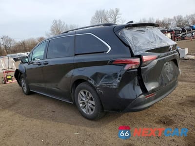 Drugie zdjęcie samochodu z przodu: 2022 TOYOTA SIENNA LE 8-PASSENGER VIN:5TDKSKFC6NS050390 - miniatura