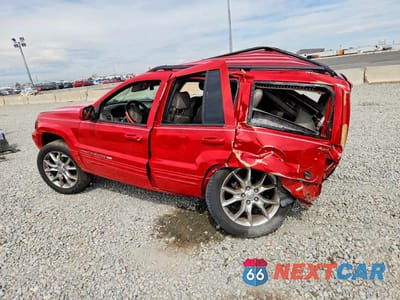 Drugie zdjęcie samochodu z przodu: 2000 JEEP GRAND CHEROKEE LIMITED VIN:1J4GW58N4YC306648 - miniatura