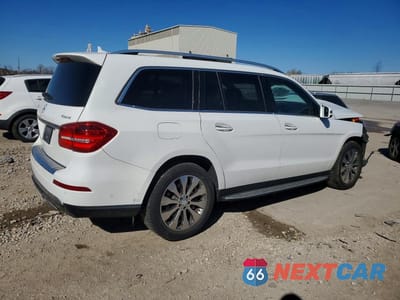 Trzecie zdjęcie samochodu z tyłu: 2017 MERCEDES-BENZ GLS 450 4MATIC VIN:4JGDF6EE3HA741638 - miniatura