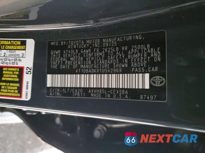 Zdjęcie 12 z 12 samochodu: 2026 TOYOTA CAMRY SE VIN:4T1DBADKXTU542969 - miniatura