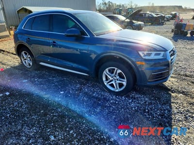 Czwarte zdjęcie samochodu z boku: 2018 AUDI Q5 PREMIUM PLUS VIN:WA1BNAFY1J2037782 - miniatura