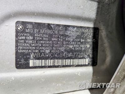 Zdjęcie 12 z 13 samochodu: 2011 BMW 328 XI VIN:WBAPK7C54BA772052 - miniatura