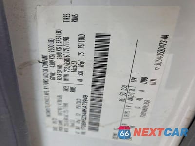 Zdjęcie 13 z 13 samochodu: 2021 FORD TRANSIT DELIVERY TRUCK VIN:1FDBW5Z84MKA79949 - miniatura