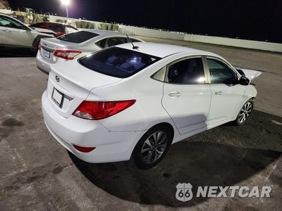 Trzecie zdjęcie samochodu z tyłu: 2017 HYUNDAI ACCENT SE BASE VIN:KMHCT4AE4HV272332 - miniatura