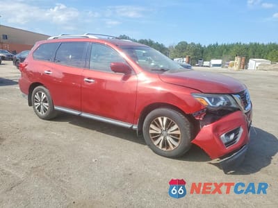 Czwarte zdjęcie samochodu z boku: 2017 NISSAN PATHFINDER SL VIN:5N1DR2MN2HC909159 - miniatura