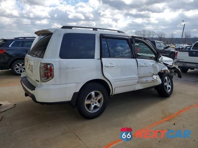Trzecie zdjęcie samochodu z tyłu: 2007 HONDA PILOT EXL VIN:5FNYF18597B030634 - miniatura