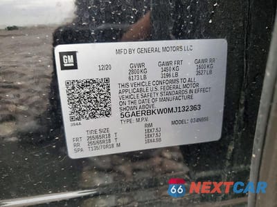 Zdjęcie 13 z 13 samochodu: 2021 BUICK ENCLAVE ESSENCE VIN:5GAERBKW0MJ132363 - miniatura