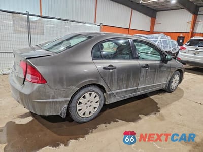 Trzecie zdjęcie samochodu z tyłu: 2007 HONDA CIVIC DX VIN:2HGFA16317H010168 - miniatura