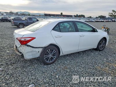 Trzecie zdjęcie samochodu z tyłu: 2016 TOYOTA COROLLA LE PLUS VIN:5YFBURHE4GP518033 - miniatura